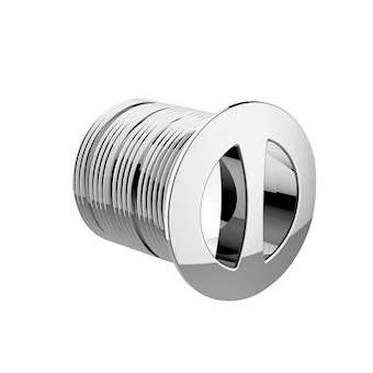 Enjoliveur trop-plein chromé D30 mm, sécable, serrage 0/25 mm, pr réf 5983-5985|Valentin-VA206920000000