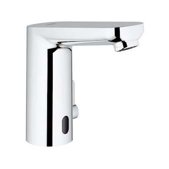 Mitigeur lavabo infra-R limiteur température ajustable Eurosmart Cosmo E Chromé|Grohe-GO236327001