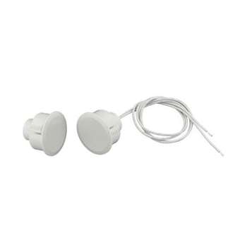 White Compact Contact with Standard Magnet (25 mm), pack of 10|Bosch intrusion-BSYISN-CSD80-W