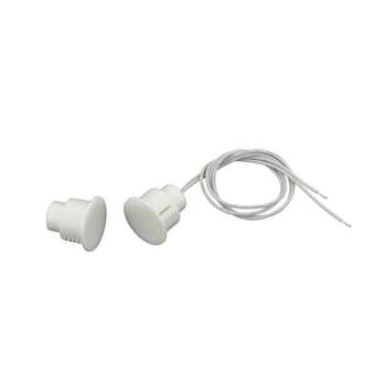 White Compact Contact with Standard Magnet (19 mm), pack of 10|Bosch intrusion-BSYISN-CSD70-W