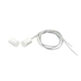 White Miniature Contact with Thin Magnet (9.5 mm), pack of 10|Bosch intrusion-BSYISN-CMINI-10DW