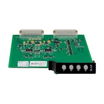 Carte 4 lignes pour D6600 selon version du frontal de reception D6600E|Bosch intrusion-BSYD6641