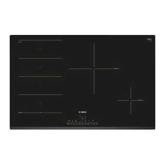 TABLE FLEXINDUCTION 80CM 4F DS BISEAU|Bosch menager pose enc.-B6SPXE831FC1E