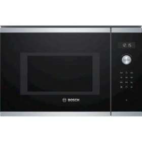 MICRO-ONDES+GRIL ENCASTRABLE 25L INOX|Bosch menager pose enc.-B6SBEL554MS0
