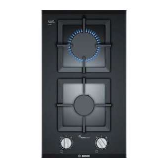 DOMINO GAZ 30CM 2FOY VERRE NOIR|Bosch menager pose enc.-B6SPSB3A6B20