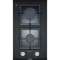 DOMINO GAZ 30CM 2FOY VERRE NOIR