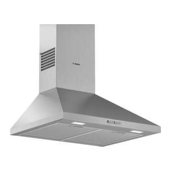HOTTE MUR PYRAMIDE 60CM 365M3/H D INOX|Bosch menager pose enc.-B6SDWP64BC50