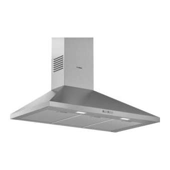 HOTTE MUR PYRAMIDE 90CM 365M3/H D INOX|Bosch menager pose enc.-B6SDWP94BC50
