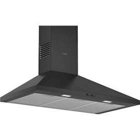 HOTTE MUR PYRAMIDE 90CM 365M3/H D NOIR|Bosch menager pose enc.-B6SDWP94BC60