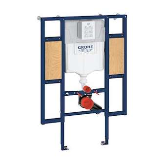 Bâti support WC, 1.13 m avec élément de fixation murale et sur rails Rapid SL|Grohe-GO239140000