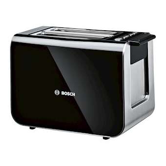 GRILLE PAIN STYLINE 860W NOIR INOX|Bosch menager pose libre-BOSTAT8613