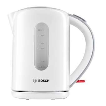 BOUILLOIRE 2200W PLASTIQUE BLANC 1.7L|Bosch menager pose libre-BOSTWK7601