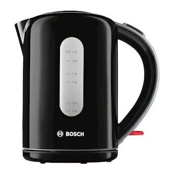 BOUILLOIRE 2200W PLASTIQUE NOIR 1.7L|Bosch menager pose libre-BOSTWK7603