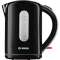 BOUILLOIRE 2200W PLASTIQUE NOIR 1.7L