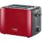 TOASTER 1090W ROUGE|Bosch menager pose libre-BOSTAT6A114