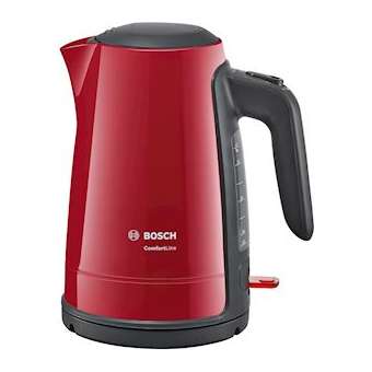 BOUILLOIRE 2400W ROUGE|Bosch menager pose libre-BOSTWK6A014