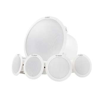 Pack avec un module de grave et 4 satellites à encastrer_couleur blanche|Bosch sono-PHSLC6-100S-L