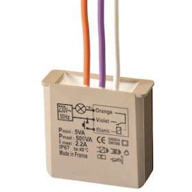 Télérupteur encastré 500W|Yokis-YOSMTR500E