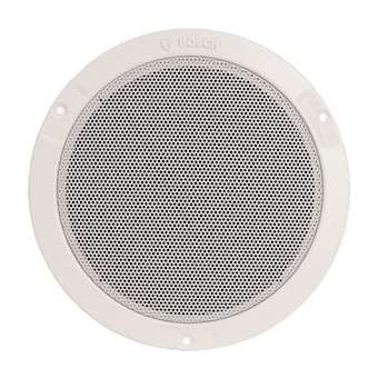 Haut-parleur de plafond 6W en 100V. Grille métallique blanc (RAL9010). Utilisat|Bosch sono-PHSLBC3087-41