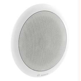 Anneau en C et rails pour monter un HP LC1 sur une dalle faux-plafond fragile|Bosch sono-PHSLM1-TB