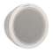 Coffret métallique rond 6W en 100V. Blanc RAL9010. Montage en saillie ou en enca