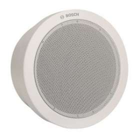 Coffret métallique rond 6W en 100V. Blanc RAL9010. Montage en saillie ou en enca|Bosch sono-PHSLB1-UM06E-1