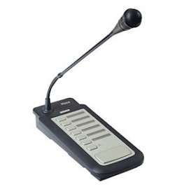 Pupitre d'appel 6 zones pour PLN-6AIO240_RJ 45/CAT5_Dimensions base: 40x100|Bosch sono-PHSPLN-6CS