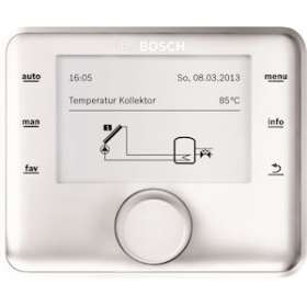 Interface de régulation murale EMS 2.0 CS 200. Régulateur solaire autonome.|Bosch Thermotechnologie-BOT7738111070