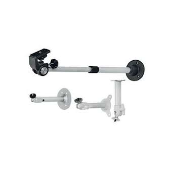 Support aluminium pour caméras intérieures_Longueur 200mm|Bosch video-PHVTC9208