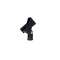 Pince microphone a ressort