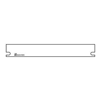 Face avant vierge 1u 19'|Bouyer Systèmes-BOUAZ-2051