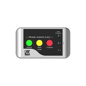 Afficheur niveau sonore à led|Bouyer Systèmes-BOUAF-LED1