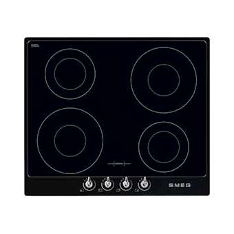 Table induction Victoria - 60 cm - encastrement standard|Smeg france-SMFSI964NM