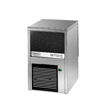 Machine à glaçons creux 22 kg/24h, réserve 6kg, condenseur eau|Brema-BRZIMF26W-HC