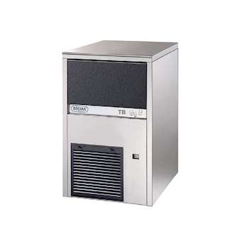 Machine à glace nuggets 57 kg/24h, réserve 10kg, condenseur eau|Brema-BRZTB551W-HC