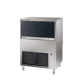 Machine à glaçons creux 75 kg/24h, réserve 30 kg, condenseur eau|Brema-BRZIMF80W-HC