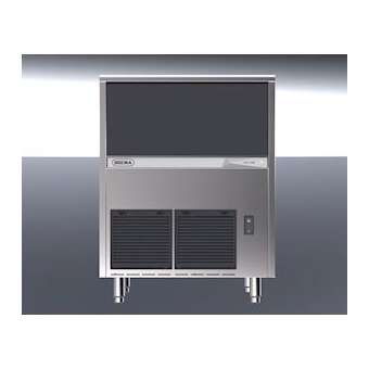 Machine à glaçons pleins cubes 71 kg/24h, réserve 40kg, condenseur air|Brema-BRZCB640A-HCW-BQUBE-1