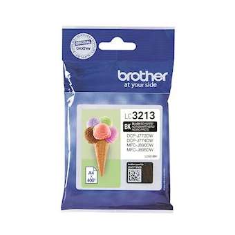 Cartouche d'encre noire haute capacité de 400 pages|Brother france-BRTLC3213BK