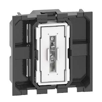 Poussoir Living Now contact NO - 2 modules|Bticino-TICBTK4005M2A