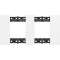 Plaque de finition Living Now Collection Les Blancs 2x2 modules finition Blanc