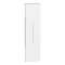 Enjoliveur Living Now pour commande d'éclairage 1 module - blanc