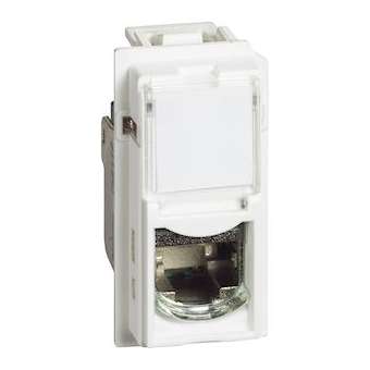 Prise RJ45 cat.6 FTP Living Now 1 module - blanc|Bticino-TICBTKW4279C6F