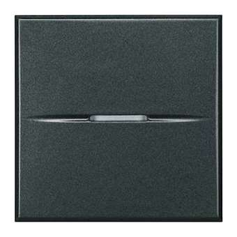 Va-et-vient axial Axolute 16AX 250V~ bornes automatiques - Anthracite 2 modules|Bticino-TICBTHS4003M2AN