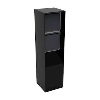 Borne de jardin équipée BOJA33 2x PC 16A 250V Hager Cubyko IP55 - Anthracite|Bubox Systems-BUBBJ332002-14