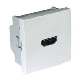 Prise HDMI 45x45 mm - Blanc|Bubox Systems-BUBB452HDM-9