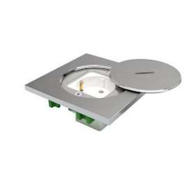 Couvercle inox 316L avec 1 prise de courant 16A 250V Schuko (allemande)|Bubox Systems-BUBBFC101-2