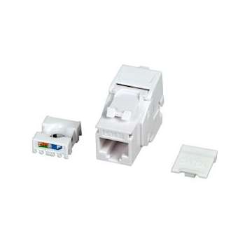 Connecteur RJ45 Cat.6A UTP keystone - à combiner avec plastron|Bubox Systems-BUBB450C6AU