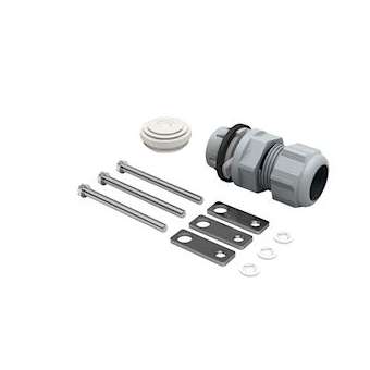 Set rechange 3 vis inox réglage hauteur boitier BFB160 + 2x entrees de câble|Bubox Systems-BUBBFP160211