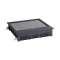 Boîte de sol TerCia BDS-C45 24 modules prof encastrement 80mm Dim 263x263mm Gris|Iboco-IBOB45418