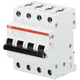 Disjoncteur S204L 4P 16A Courbe C Raccordement à vis - 6KA (4Modules)|ABB-ABB350438